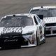 While this isn’t at a restrictor-plate race track, the view of these two cars shows how behind Dodge aerodynamics are with the deep indention on the front bumper. After all, the aerodynamics are pushing four years old. Photo credit: Chris Graythen/Getty Images